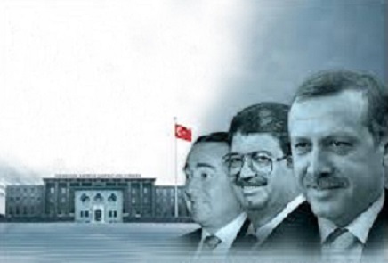 AKP ve demokrat parti resim